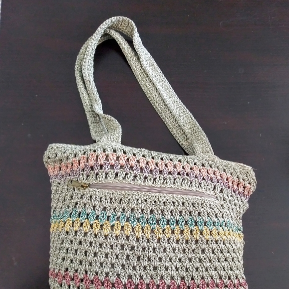 The Sak Ladies shoulder crocheted purse - Picture 2 of 3